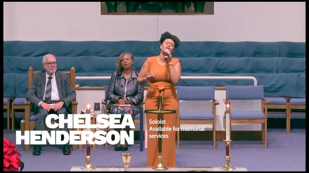 ⁣Hire Top Funeral Singers: Chelsea Henderson Live at Largo Community Church | Memorial Connect